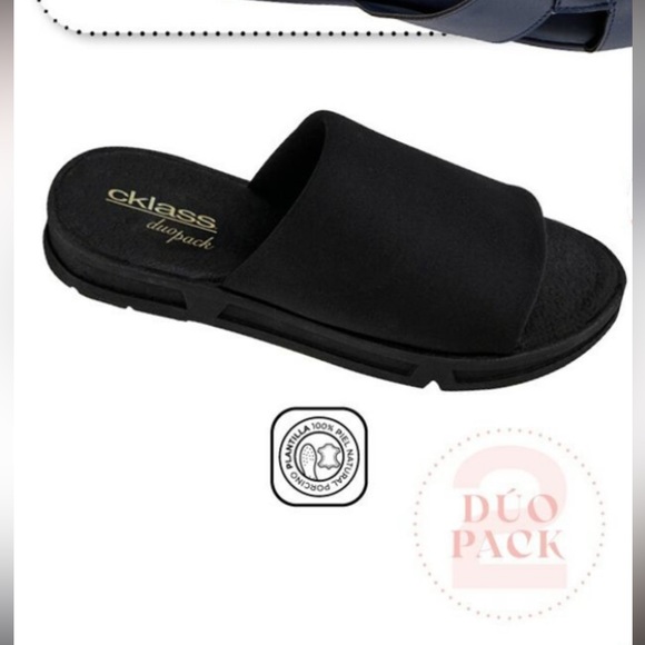 Black sandals size 9. Made in Mexico with great quality. NWT - Picture 1 of 11